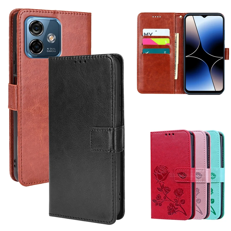 

Luxury Leather Case For Ulefone Note 16 Pro Phone Cover Wallet Capa Etui Coque Funda Movil Para Ulefone Note 16 Pro чехол 6.52"