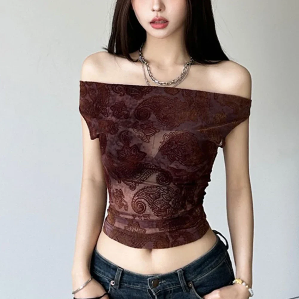 Casual Outings Spring Summer Events Retro Crochet Camisole Multi Wear Top Retro Crochet Camisole Top Top Vacation