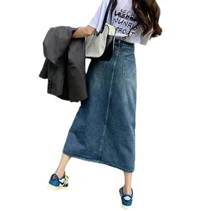 8 en çok satılan, etekli midi kot kot pantolon - №3