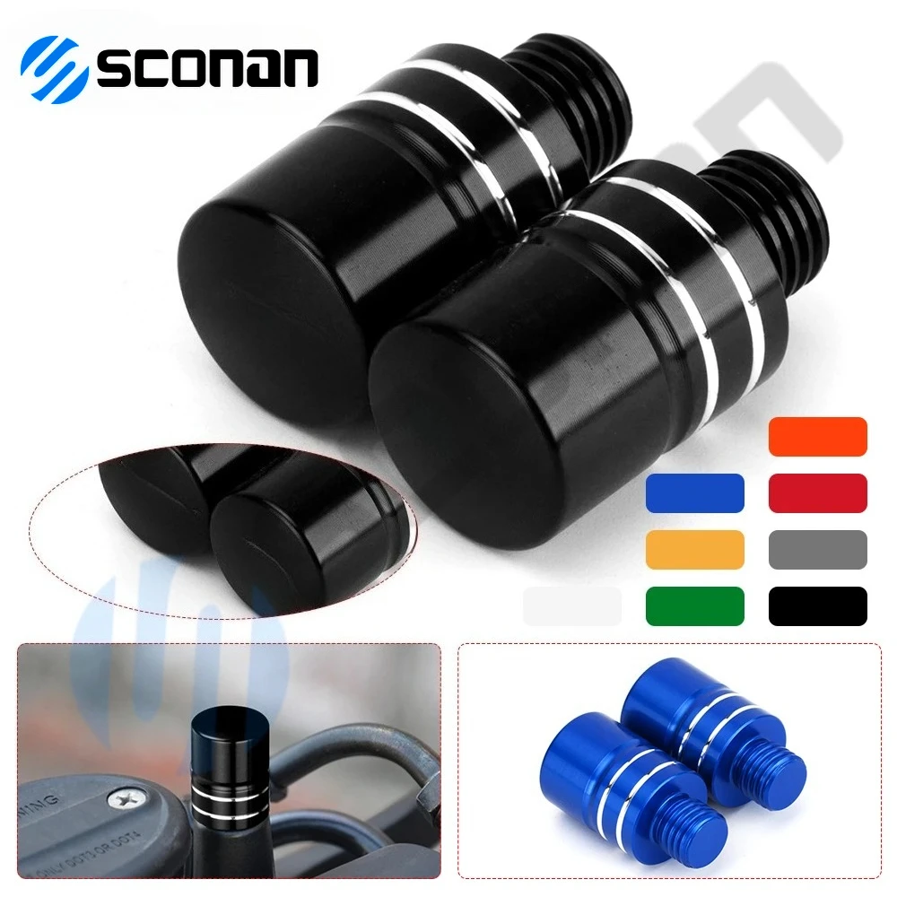 

M10 Universal Motocycle Mirrors Hole Plug Screws Cover Caps For Honda CB 650R 1000R CB650R CB650F CB600F CB500X/F CB1100 CB1000R