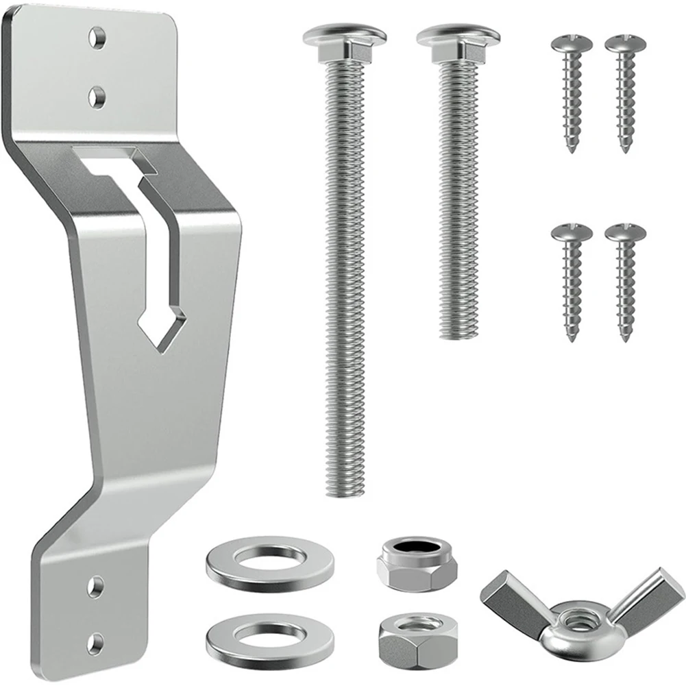 

Tire Bracket Mount Spare Tire Carrier Outdoor Trailers Compatible With Various Tires Easy Removal And Installation