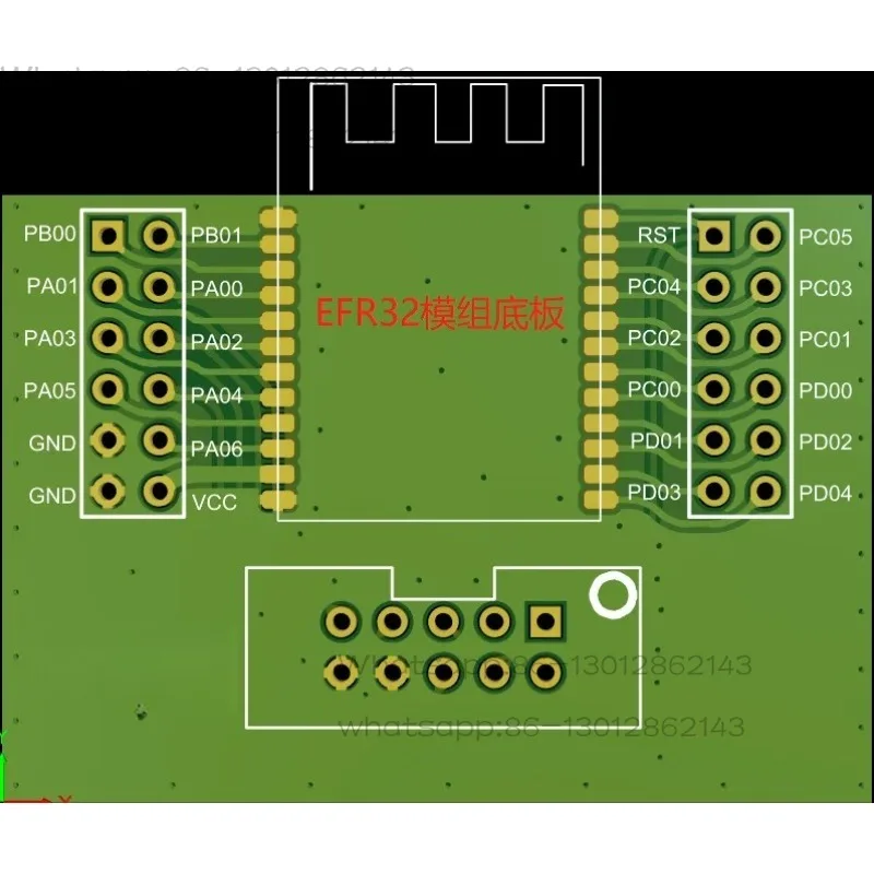 EFR32MG21 Xinke ZYZBP008 Module Zigbee 3.0 Serial Port Coordinator Gateway Module SM011