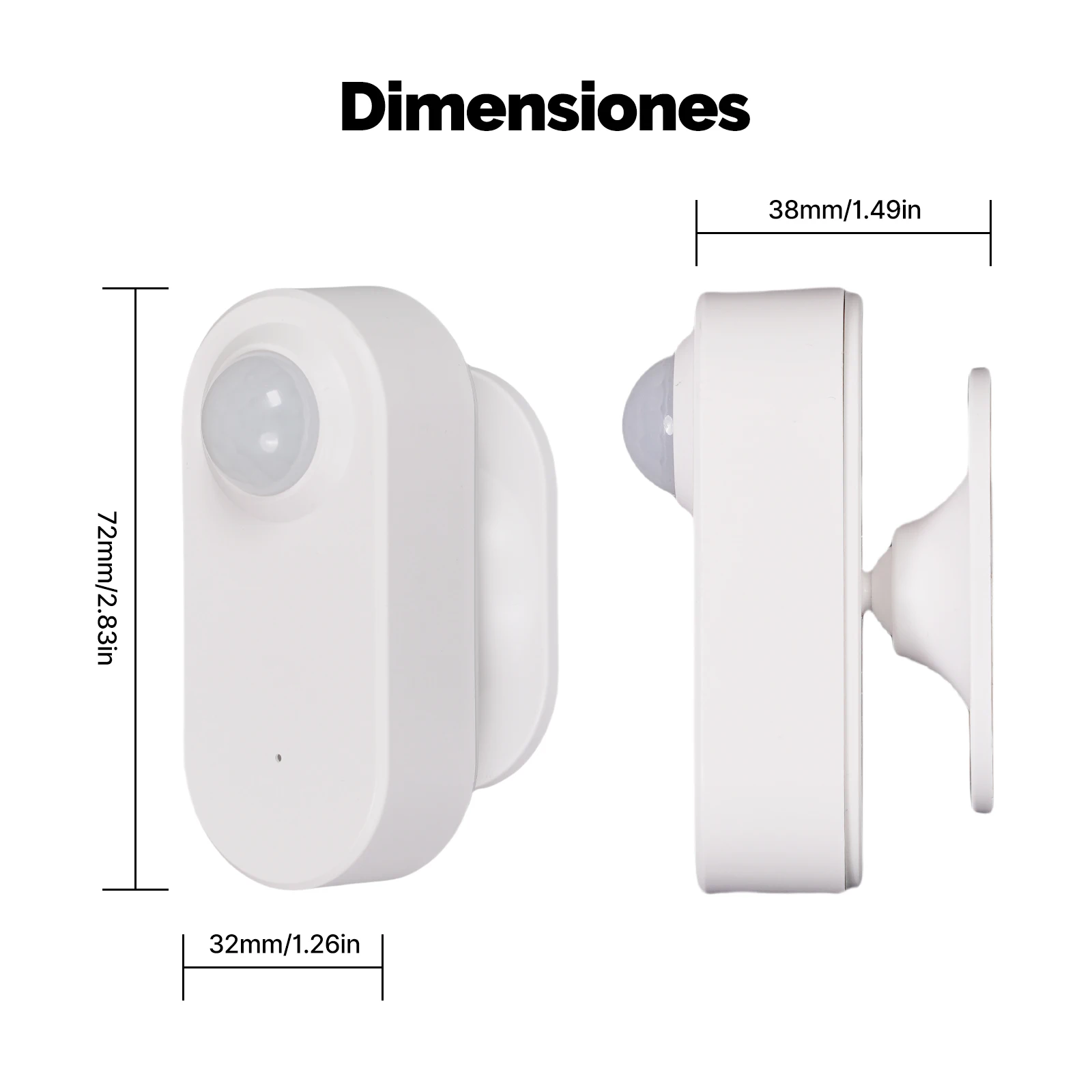MOES Tuya Zigbee3.0 Smart PIR Motion Detection Sensor Human Body Infrared Scene Linkage Battery Powered Work With Smart Life APP