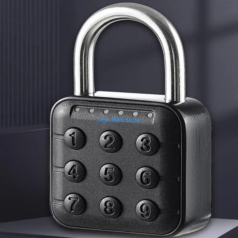 

6 Digit Waterproof Code Padlock Combination Lock Keyless AntiTheft Padlock 41XB