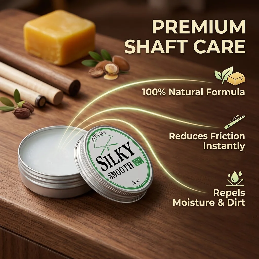 Premium Billiard Cue Wax 30ml Silky Smooth Shaft Polish Wood Conditioner for Snooker Pool Stick Anti-Cracking Maintenance Liquid