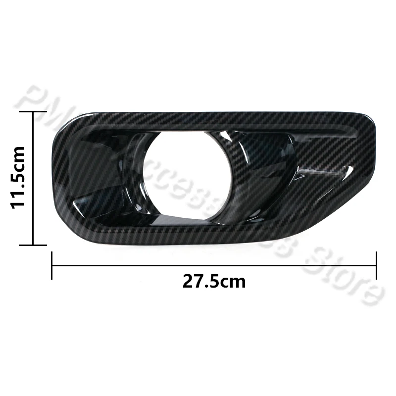 Fog Lights Cover Sticker Headlight Trim Frame Car Accessories  For Jeep Wrangler JL Sahara 2018 2019 2020 2021 2022 For Car