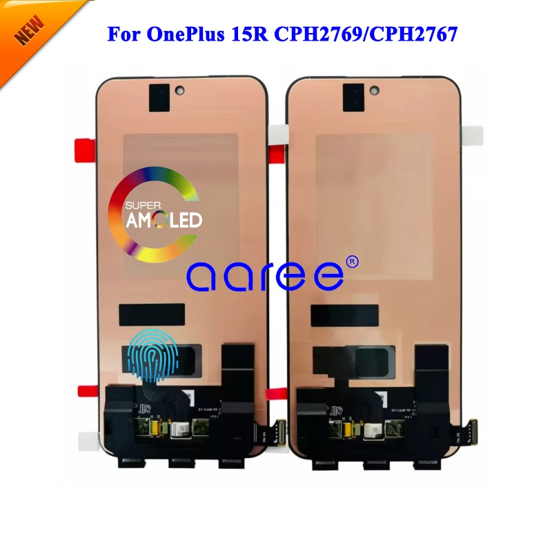 120Hz 6.83inch AMOLED Original LCD Display For OnePlus 15R CPH2769 CPH2767 LCD Display LCD Screen Touch Digitizer Assembly