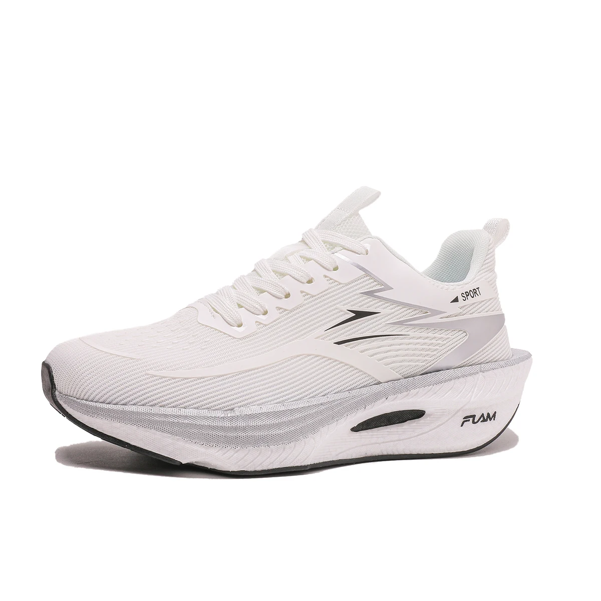 

Running Shoes Men Shoes Thick-soled Lightweight Sports Shoes Women Lace-up Mesh Breathable Wear-resistant Casual Shoes Men