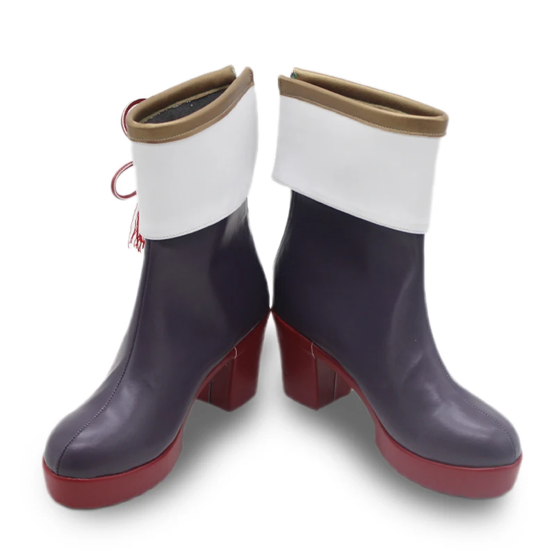 Princesa do anime Connect! Re: mergulho yuki oedo cosplay sapatos botas mulheres meninas halloween carnaval festa botas feitas sob encomenda