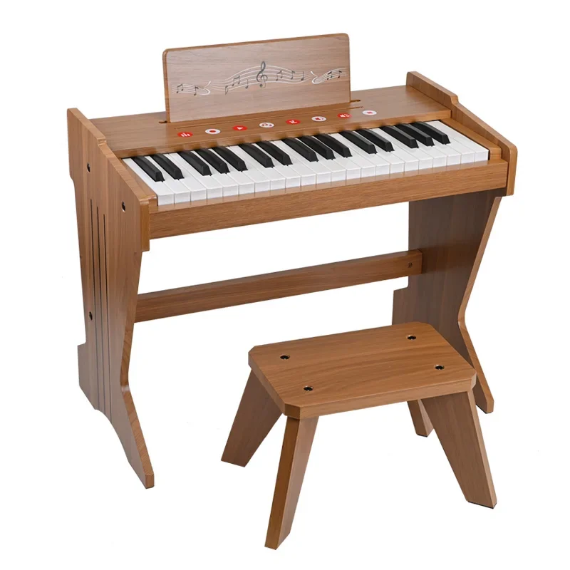 Wysokiej jakości mini instrument dziecięcy Muzyczne drewniane pianino zabawkowe do nauki dziecka