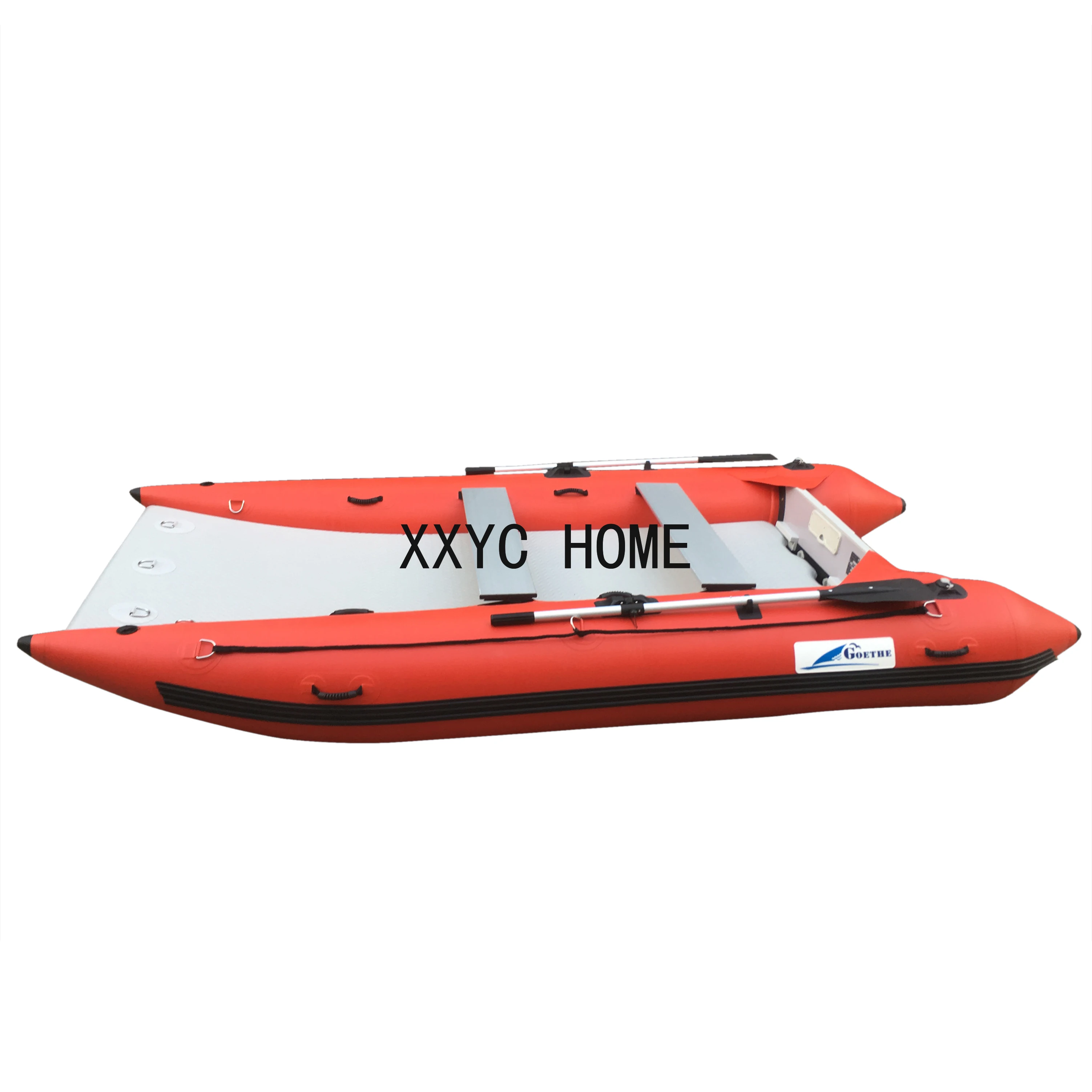 Ce PVC Fishing Ship with Small Ship High Speed Inflatable Catamaran Boat