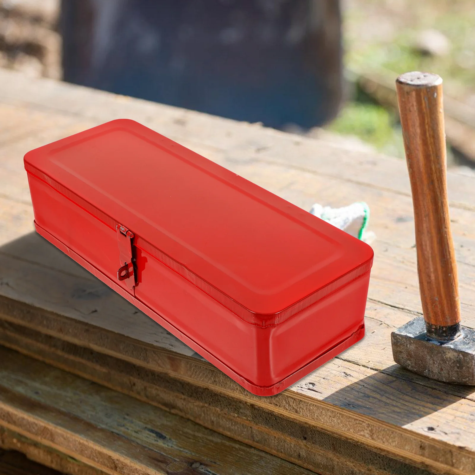 Organizador de herramientas de Metal, caja de almacenamiento de herramientas de reparación, caja de herramientas para coche, caja de almacenamiento de herramientas, organizador de herramientas para coche