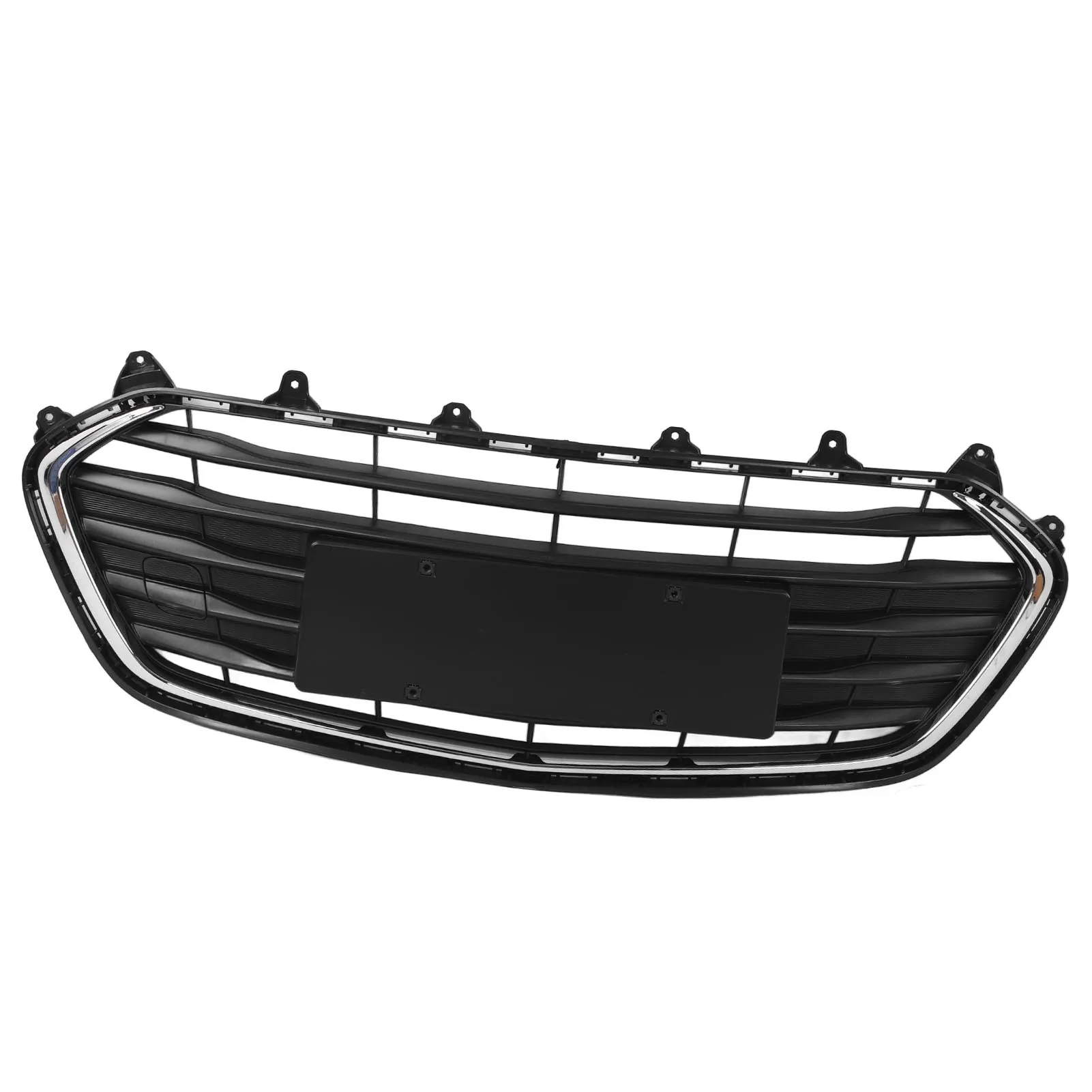 

1 шт., черная центральная решетка переднего бампера из АБС-пластика — замена нижней центральной решетки для Chevy Trax — прочная автозапчасть с легкой отделкой