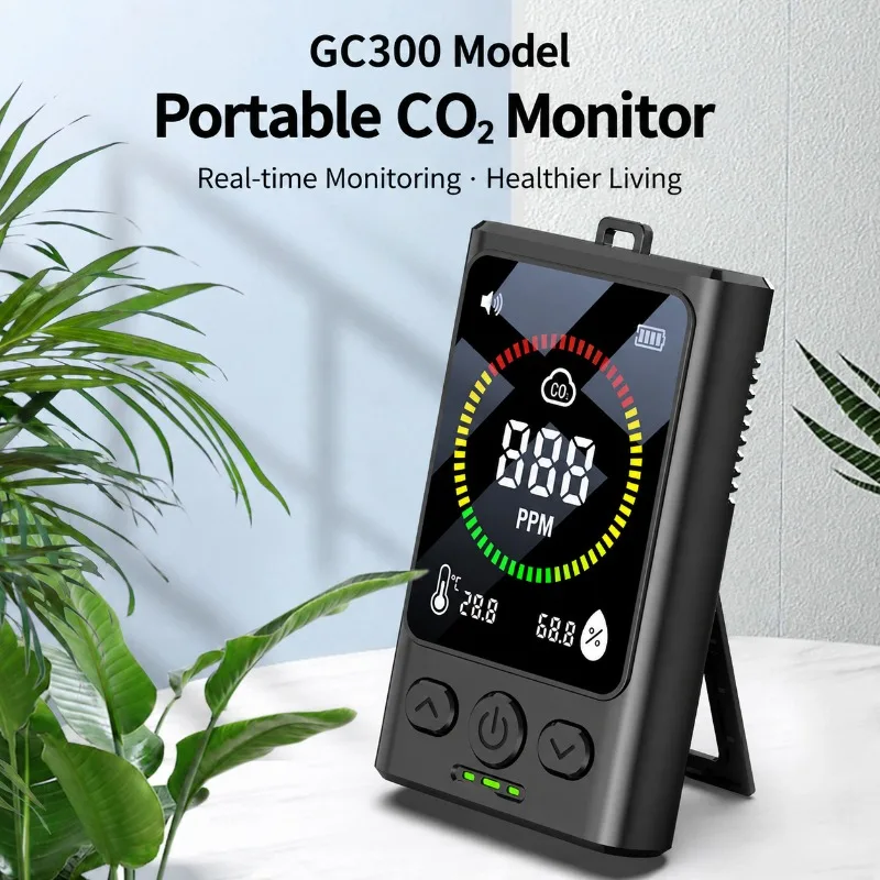 Portable Carbon Monoxide Detector CO Alarm Sensor for Home and Outdoor Camping High Sensitivity Warning Equipment Monitor