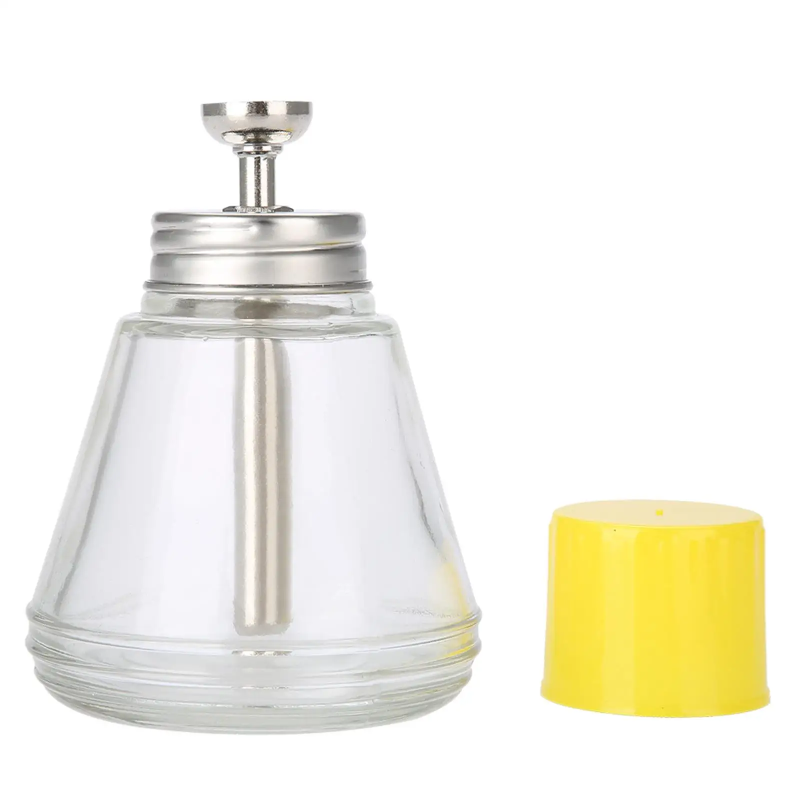 Bottiglia vuota per dispenser per pompa per nail art in vetro da 150 ml per bottiglia a pressione per stoccaggio di liquidi per detergente per smalto gel acrilico