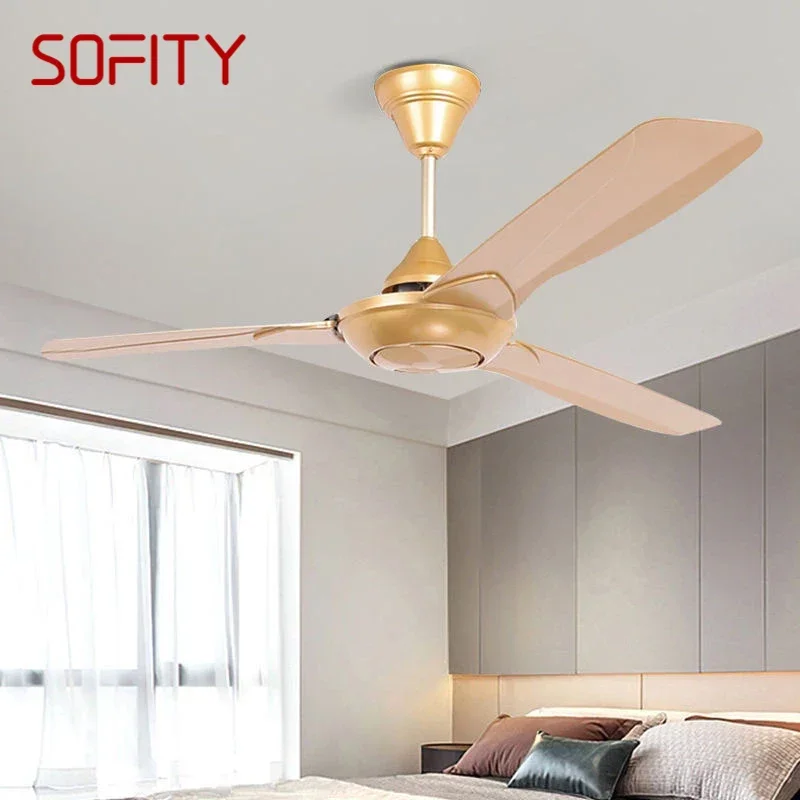 

SOFITY Nordic Without lights Ceiling Fan Modern Minima lism Living Room Bedroom Study Cafe Hotel