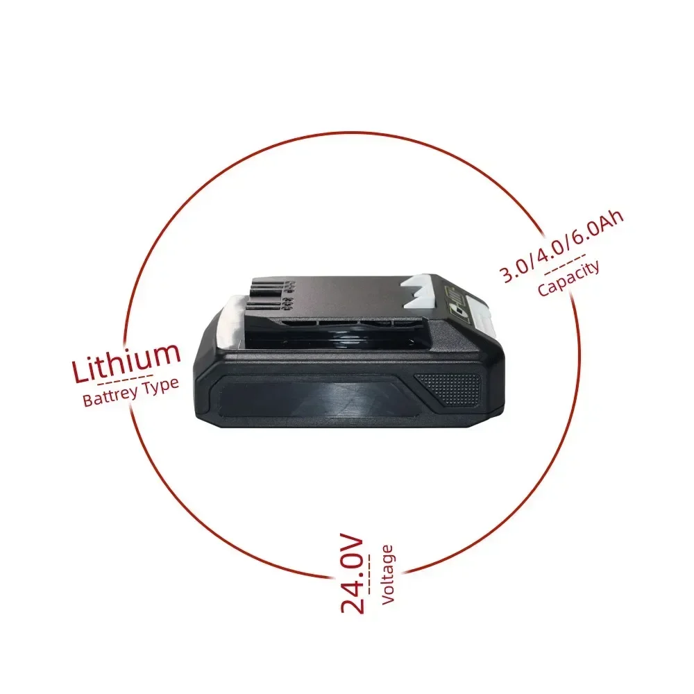 24V 3000/4000/6000mAh Li-ion Rechargeable Battery Replacement For Greenworks Power Tools compatible 20352 22232