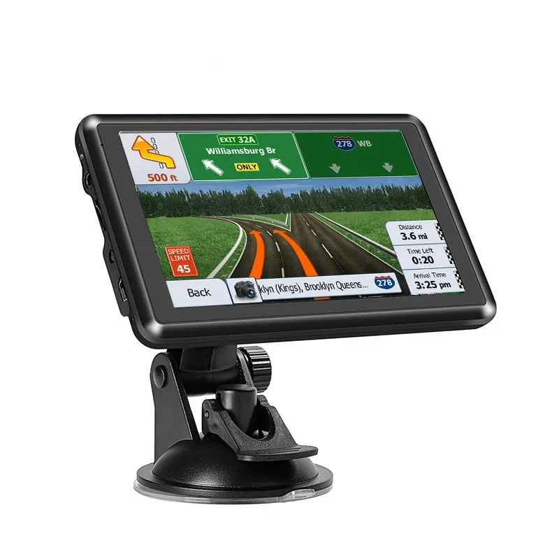 Portable 5/7/9-inch car GPS navigator, HD8G memory, car and truck vehicle navigation device