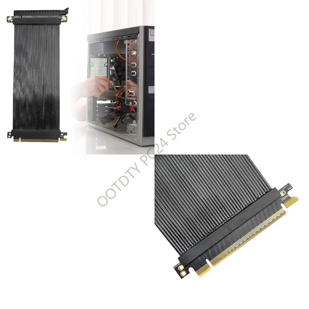 

H7BA усиливает PCIE5.0 x16 Adapters Cable для универсальности устройства подключение 25 см.