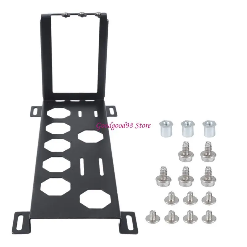 

Металлический графический графический процессор вертикальный крепление для крепления для шасси вентилятора усиливает воздушные