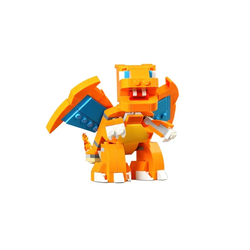660PCS MOC Game Series Elemental Champions Model Custom Puzzle DIY Creative Ideas Toy Birthday Gift Cartoon Display Bricks