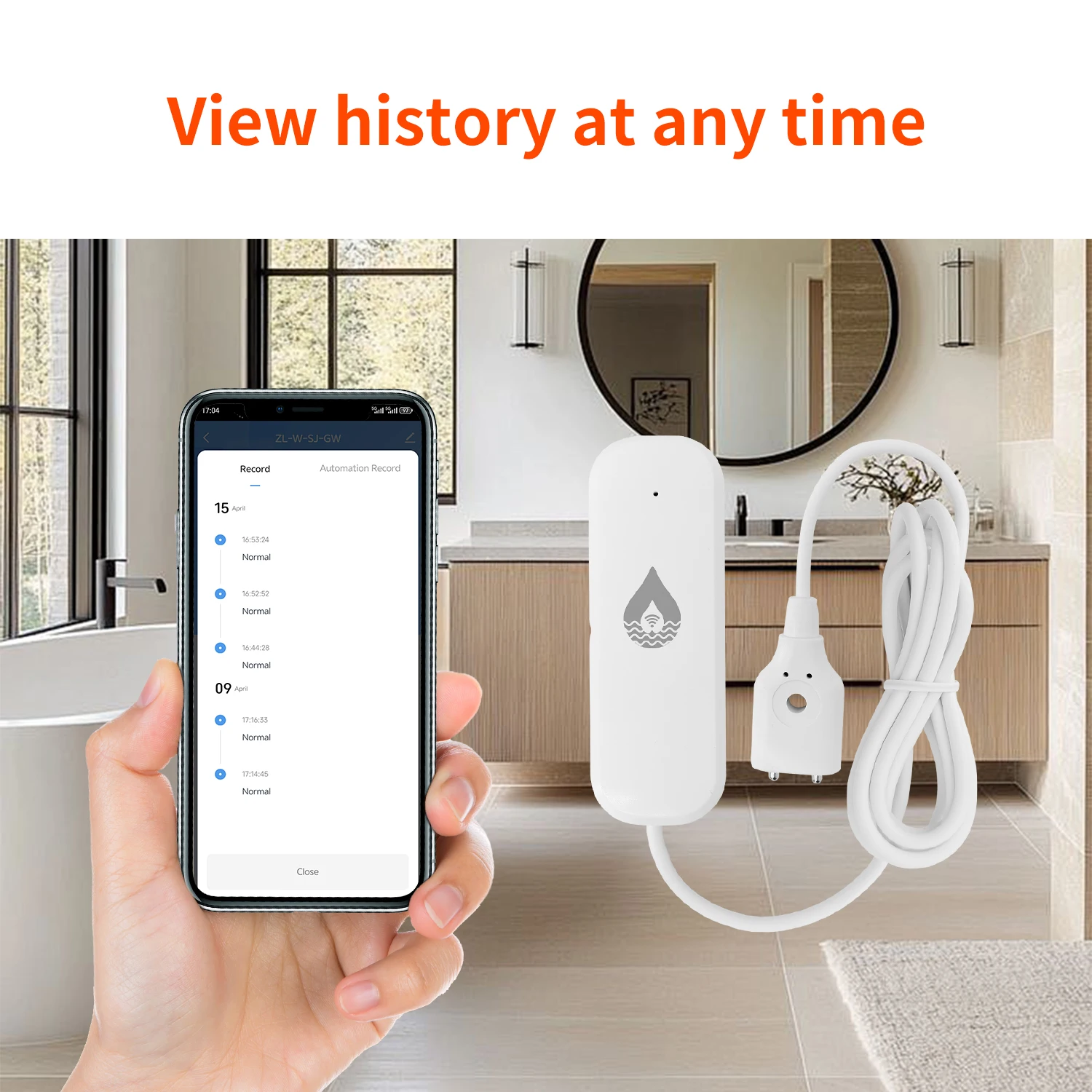 Tuya Smart WiFi/Zigbee كاشف تسرب المياه مستشعر الفيضانات مراقبة مستوى المياه تطبيق الحياة الذكية نظام إنذار تسرب التحكم عن بعد