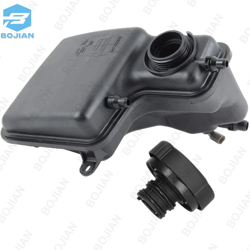 

Coolant Expansion Tank With Cap For BMW E65 E66 730Li 735Li 740Li 745Li 750Li 760Li 17137647713 17117639022