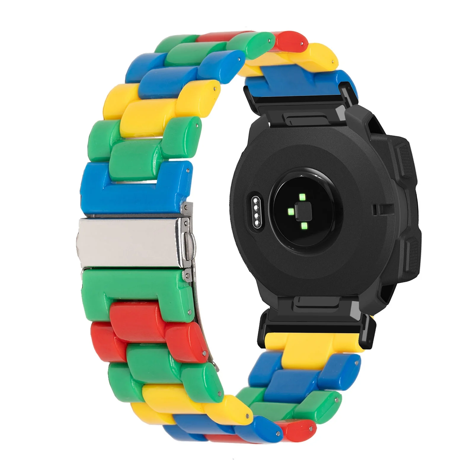 

Акриловый ремешок для Garmin Instinct/Instinct 2/Instinct 2 Solar/Instinct 2 Surf/2 Tactical Band, регулируемый цветной ремешок