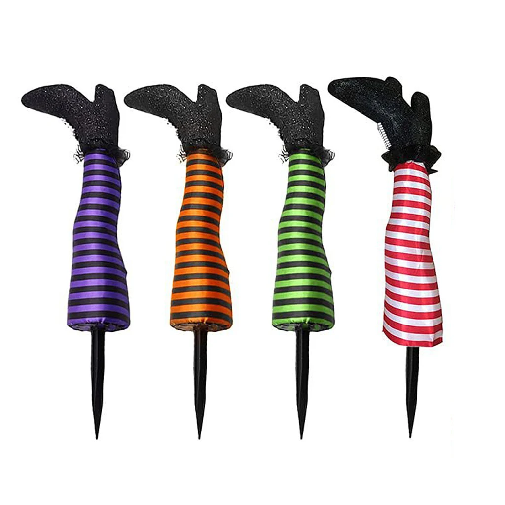 

Halloween Evil Witch Legs Yard Stake, Witches Leg, Realistic Witch Legs Decor, Halloween Lawn Patio Indoor Outdoor Home Decorati