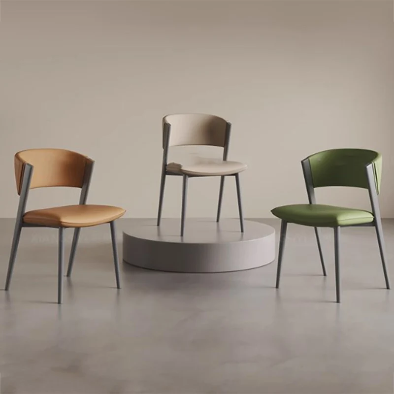 

Italian Minimalist Dining Chairs Restaurant Black Sturdy Modern Dining Chair Cheap Relaxing Sillas De Comedor Home Furniture