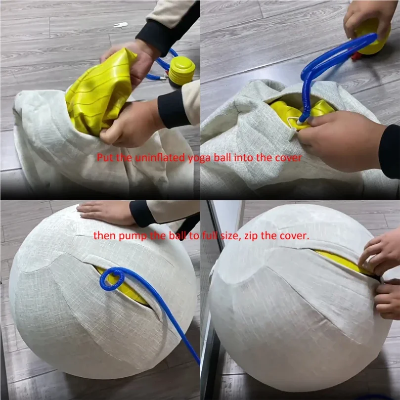 Yoga Ball Cover Pilates Sittin - Pilates Yoga Ball Workout review and price