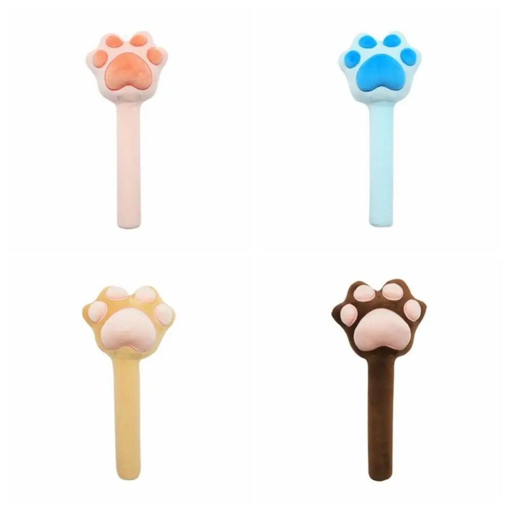 Kat Klauwen Massage Hamer Stok Kras Een Jeuk Pluche Raken Hamer Stok Handbediende Verminder Vermoeidheid Klop Massage Tool Schouder