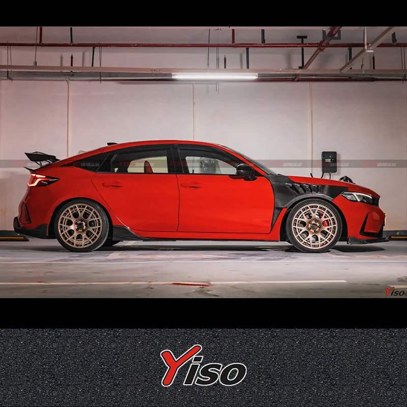 

Suitable for TypeR FL5 ADR carbon fiber Modified side skirts hem skirts encirclement TypeR FL5 ADR side skirts