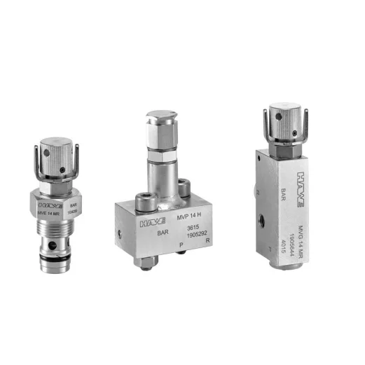 

HAWE Pressure valves MVE4AV MVE5AV