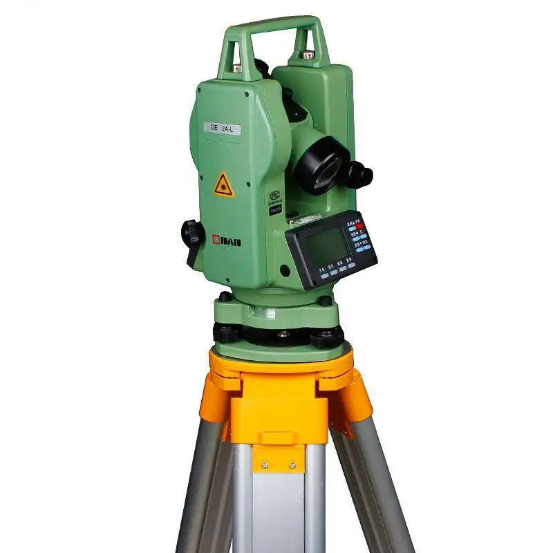 

DE2A-L electronic theodolite with down laser plummet DADI surveying optical equipment 2 second accuracy