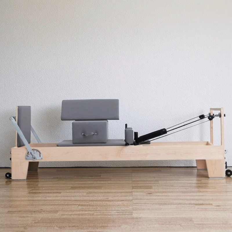

YTYIN Custom Maple Frame Pilates Reformer with Two-Way Core Bed & Full Track Slide | Multifunctional Studio Equipment