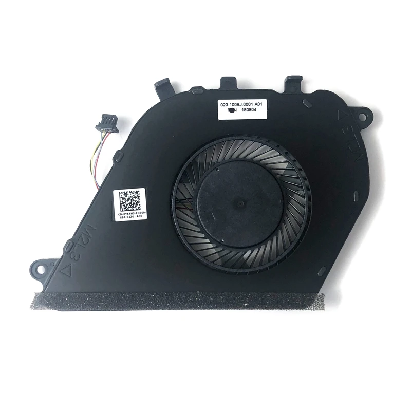 New Original Laptop CPU Cooling Fan For DELL Inspiron 15-7000 15 7570 7573 7580 Cooler 023.1009J.0001 ND75B00 -16M17 0Y64H5