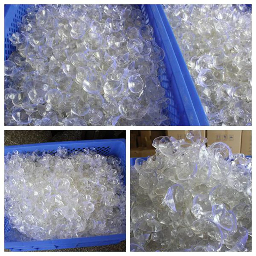 

140 Pcs Suction Cup Hooks Transparent Vacuum Suckers for Window Fixing Easy to Install No Residue Long Lasting Grip