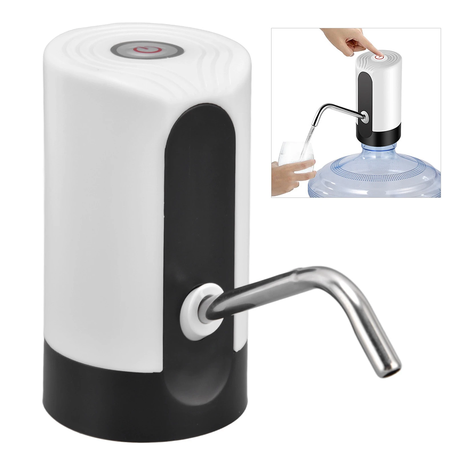 

Электрический водяной насос, безопасный, без запаха, простой в эксплуатации диспенсер для бутылок с водой для домашнего офиса, школы