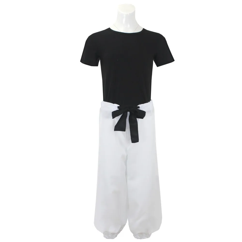 Anime Fushiguro Toji Costume Cosplay Top pantaloni cintura uomo donna vestito Halloween Costume Cosplay Jujutsu Set completo uniforme Party