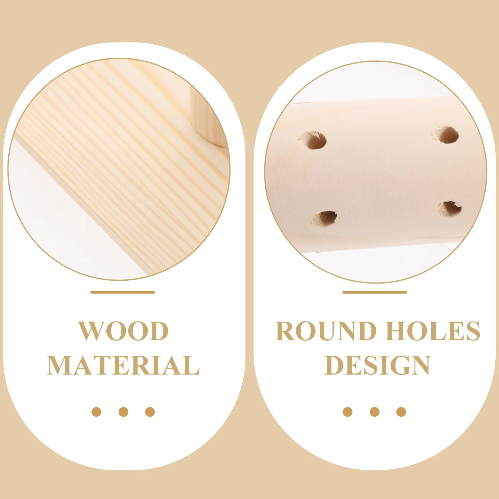 

1pc Candy Display Lollipop Holder Wood Material Round Holes Lollipop Party Display Design Party Table Halloween Presentation