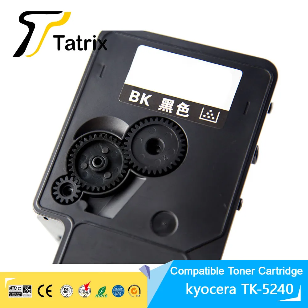 Tatrix TK-5240 TK-5241 TK-5242 TK-5244 Toner Cartridge Compatible For KYOCERA ECOSYS M5526CDN/M5526CDW/P5026CDN/P5026CDW Printer