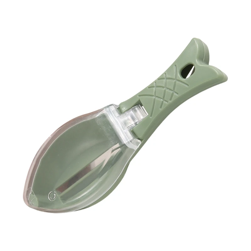 Ergonomic Fish Scale Planer Nonslip Manual Fish Descaler Kitchen Cleaning Tool