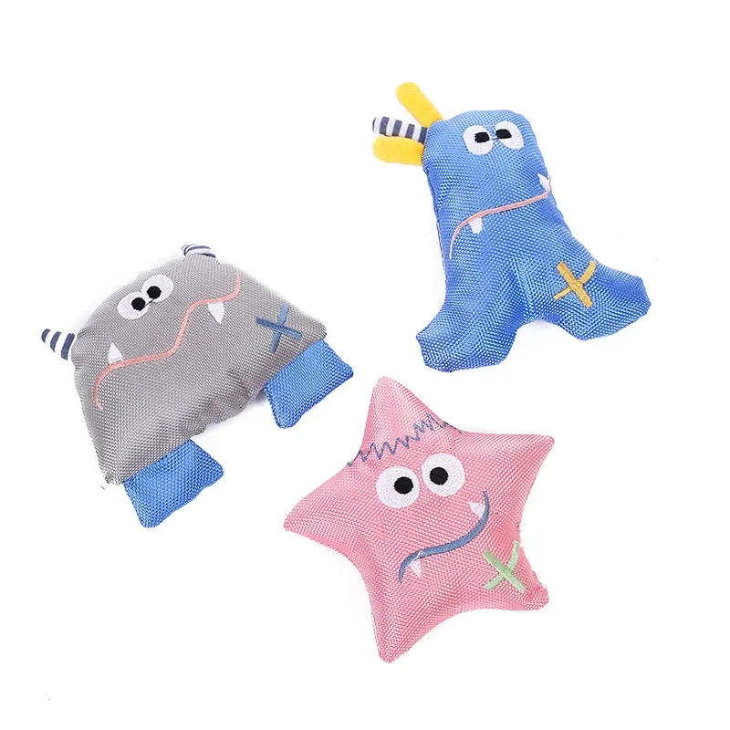

Dog Squeak Plush Toys Bite Resistant Chew Toy Sea Monster Dog Accessories Pet Products Puppy Pet Toys Мягкие Игрушки