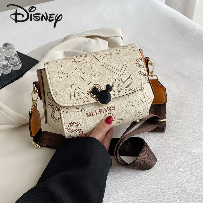 Disney Mickey New Women\'s Bag Fashion Large Capacity Women\'s Shoulder Bag Casual Versatile Multi Functional Crossbody Bag