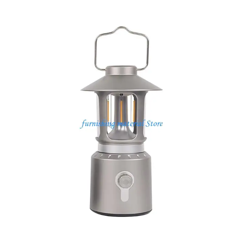 Y5GD Functional Portable Lantern With 5 Level Height Adjustment And Waterproof Design For Indoor Outdoor Lighting