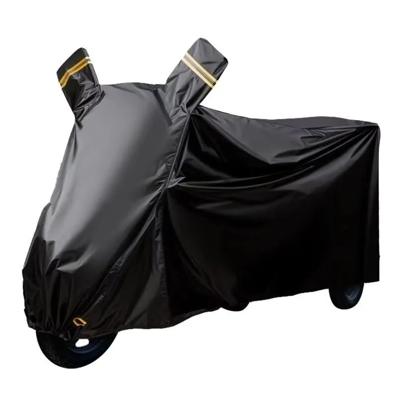 Waterproof Electric Tricycle Cover Hailproof Rain Sun Dust Protection Outdoor Motorcycle Scooter Cover With Storage Bag S‑XXXL