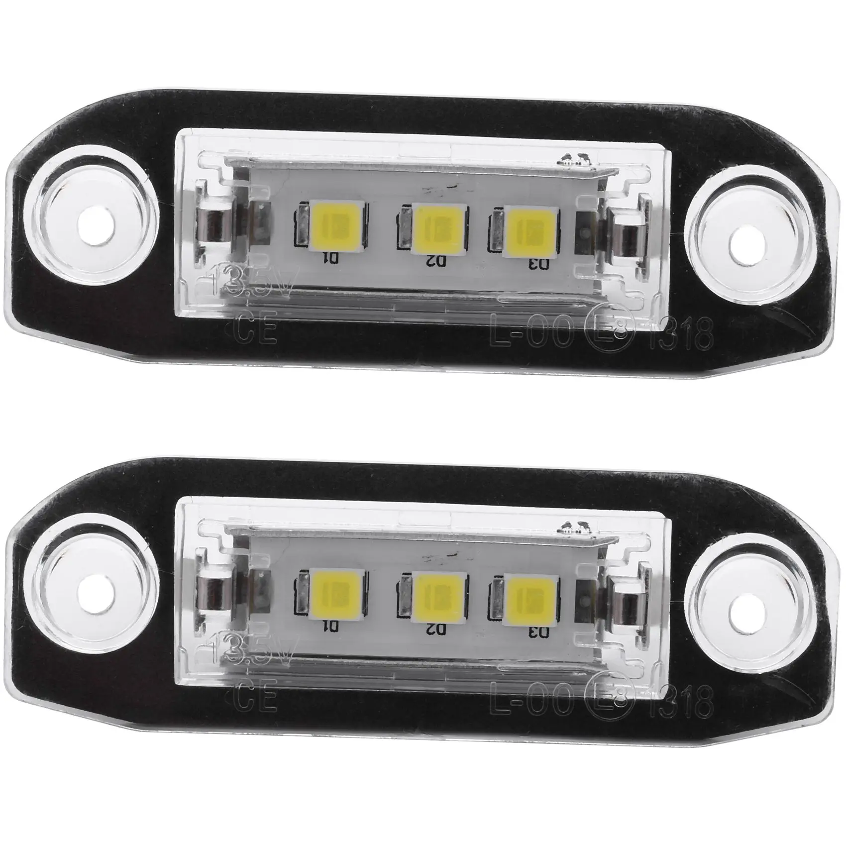 Stablize 4Pcs Led License Plate Light For Volvo S80 Xc90 S40 Xc60 S60 C70 V50 Xc70 V70