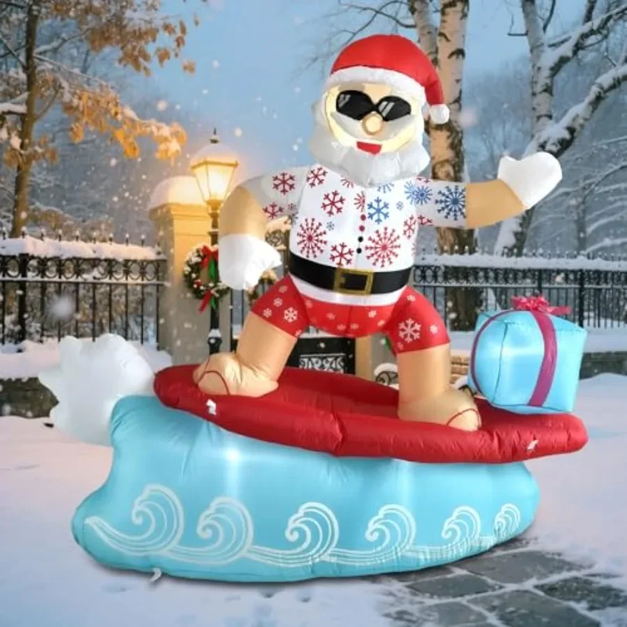5.6FT Christmas Inflatables Su - Christmas Lights Outdoor 评论和价格