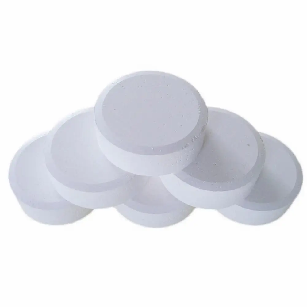 Pool Cleaning Tablets 50pcs 50x20g Against Paddling Practical Prevent Purify Brand New Pool Cleaning Tablets 50pcs